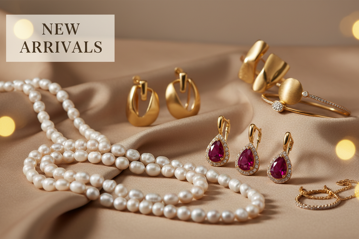 Arrival3 New Arrivals Jewellery | Latest Pearl & Necklace Sets for Women ...