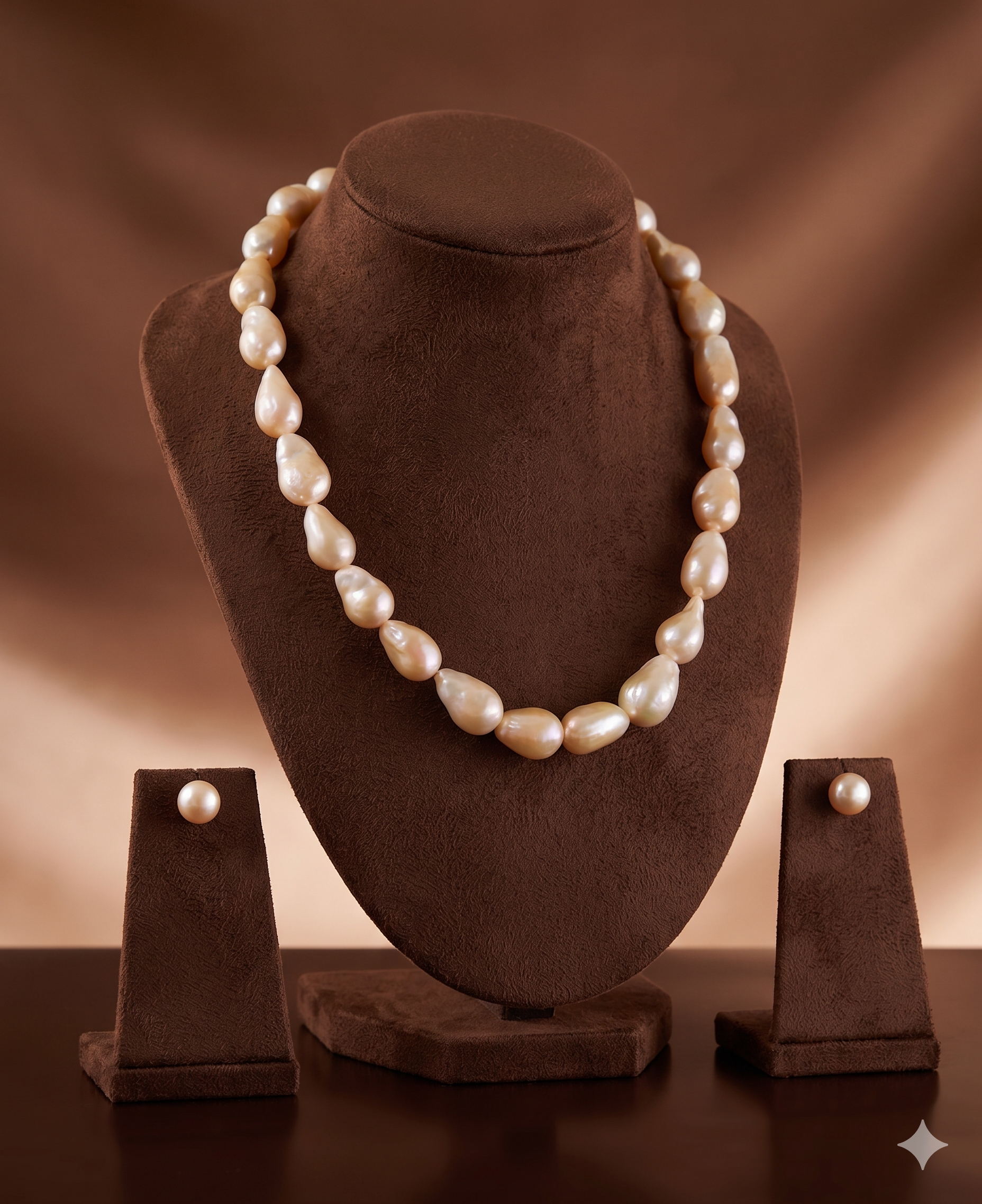 Baroque Freshwater Pearl Necklace Set