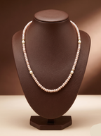 Blush Pearl Freshwater Single Line Mala