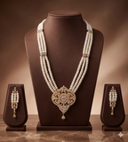 Celestial Charm Pearl Pendant Set