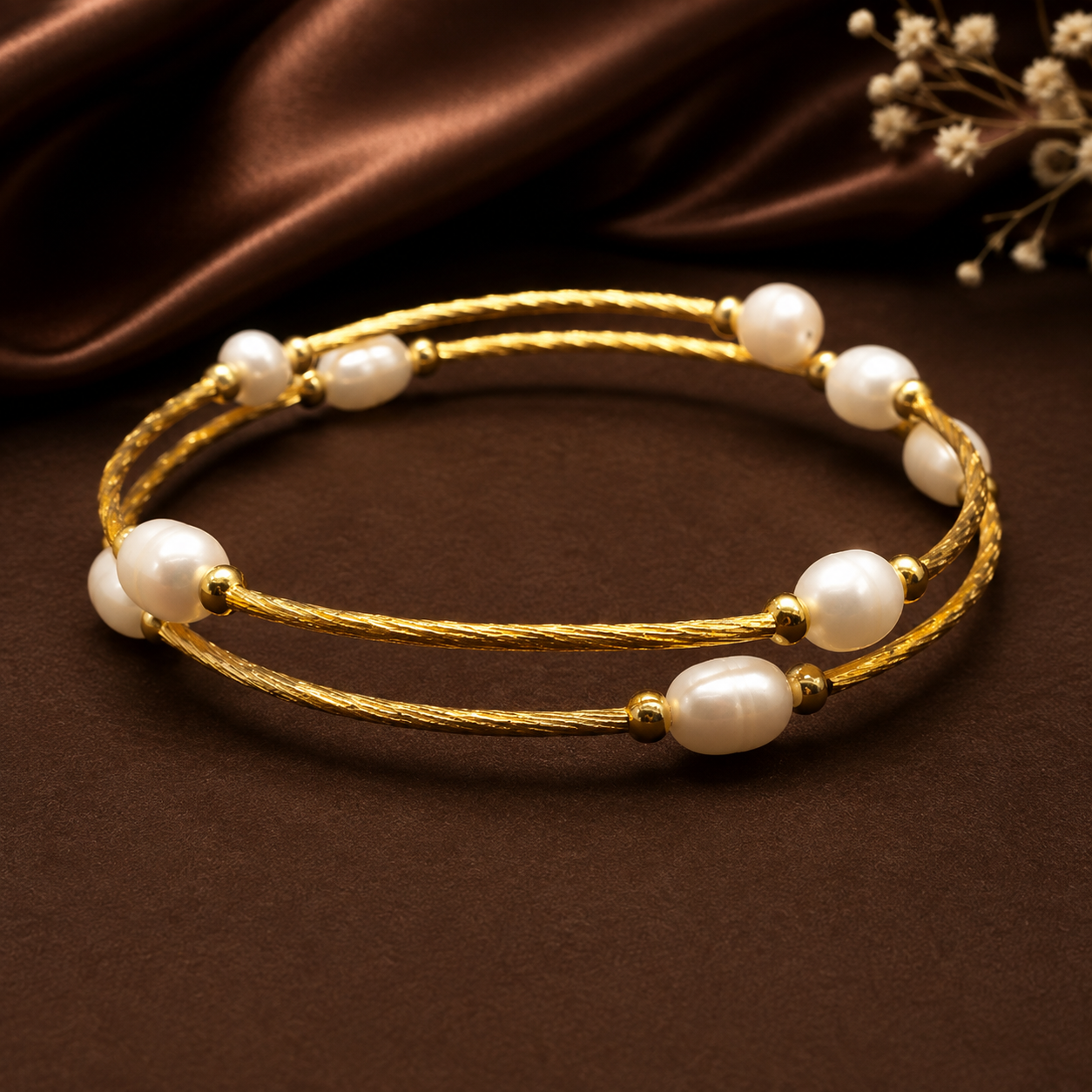 Pearl Orbit Bracelet