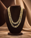 Champagne Flute Ribbed Bead Necklace