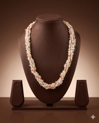 Coral Drift Harmony Multi-Strand Necklace