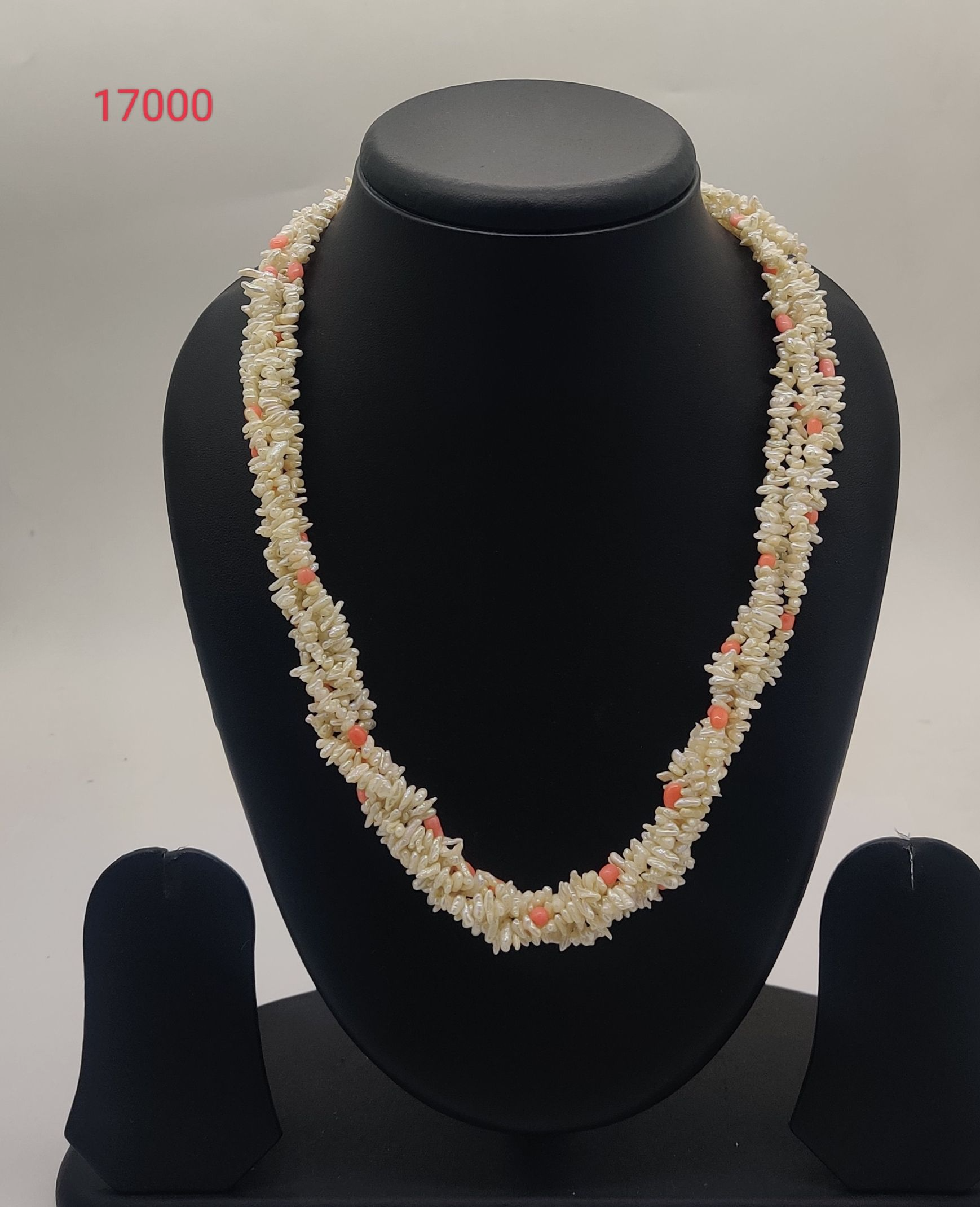 Coral Drift Harmony Multi-Strand Necklace