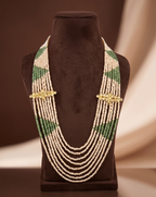 Emerald Royale Seven Layer Fancy Pearl Necklace