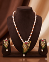 Enchanted Wings Freshwater Pearl Necklace & Earrings Set