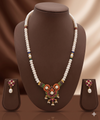 Festive Bloom Freshwater Pearl Necklace & Earrings Set