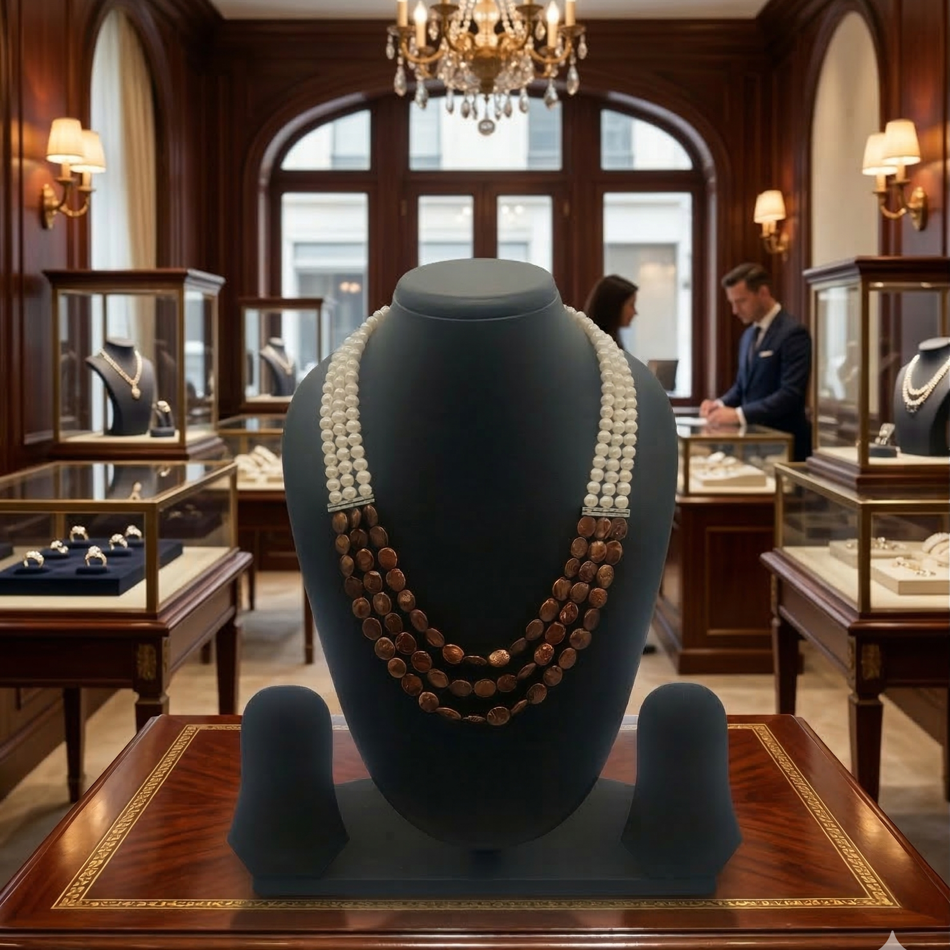 Freshwater Pearl Necklace Set