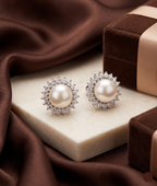 Sunburst Pearl Cufflinks