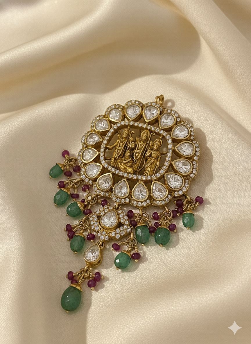 JAGDAMBA GOLD PENDENT JGP20120