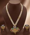Two Line Freshwater Pearl Pendant Set