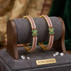 Floral Festive Charm Bangles