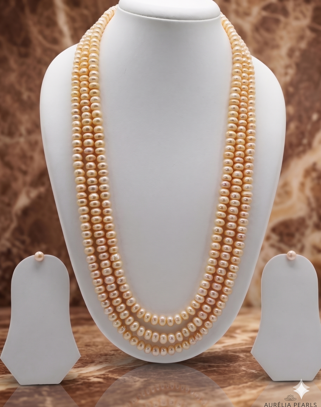 Layered Pearl Elegance Necklace
