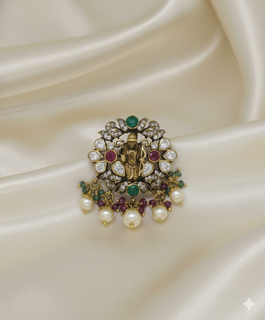 JAGDAMBA GOLD PENDENT