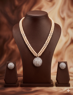 Rosé Royale Freshwater Pearl Pendant Set