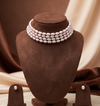 Blush Harmony Multi-Strand Pearl Choker Set