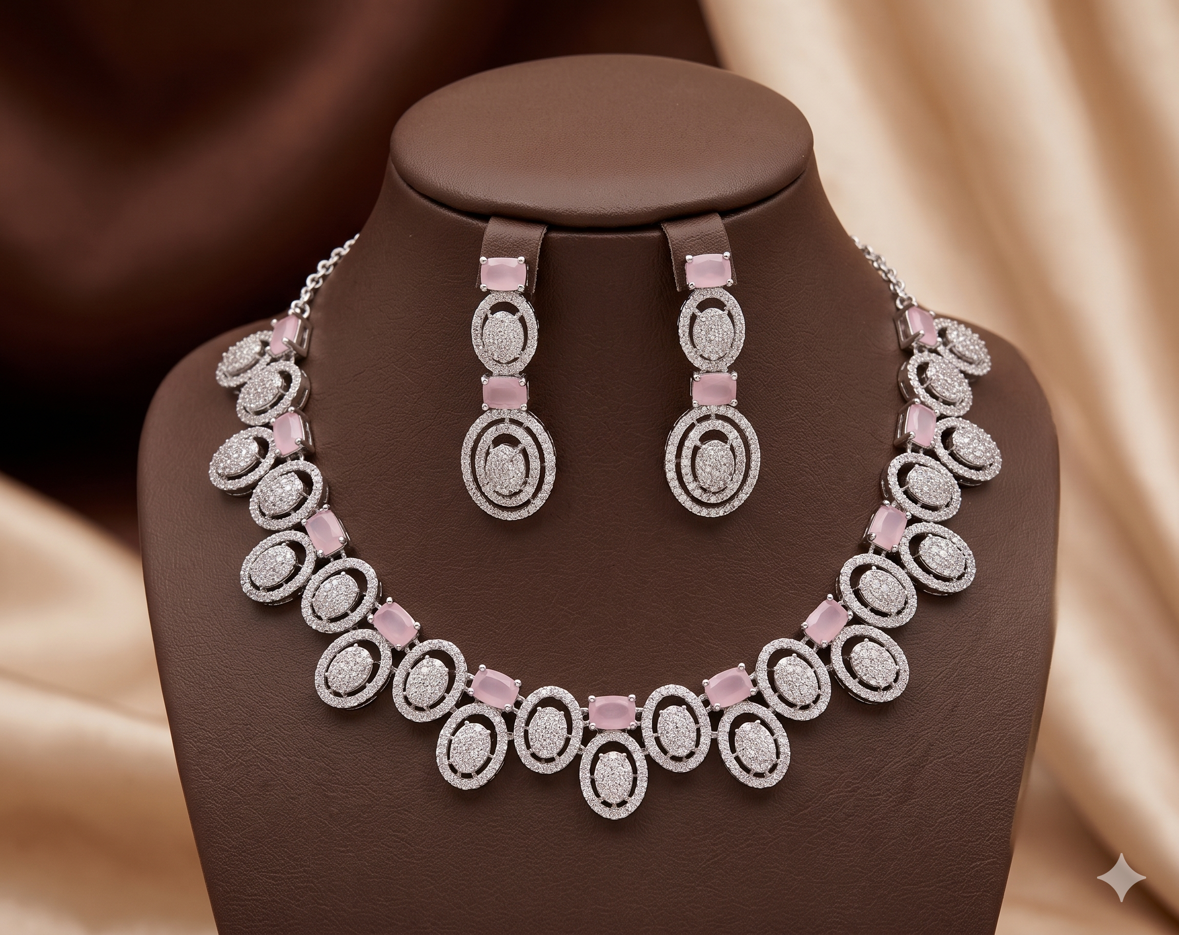 CZ Necklace Set
