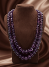 Royal Amethyst Luxe Layered Necklace Set