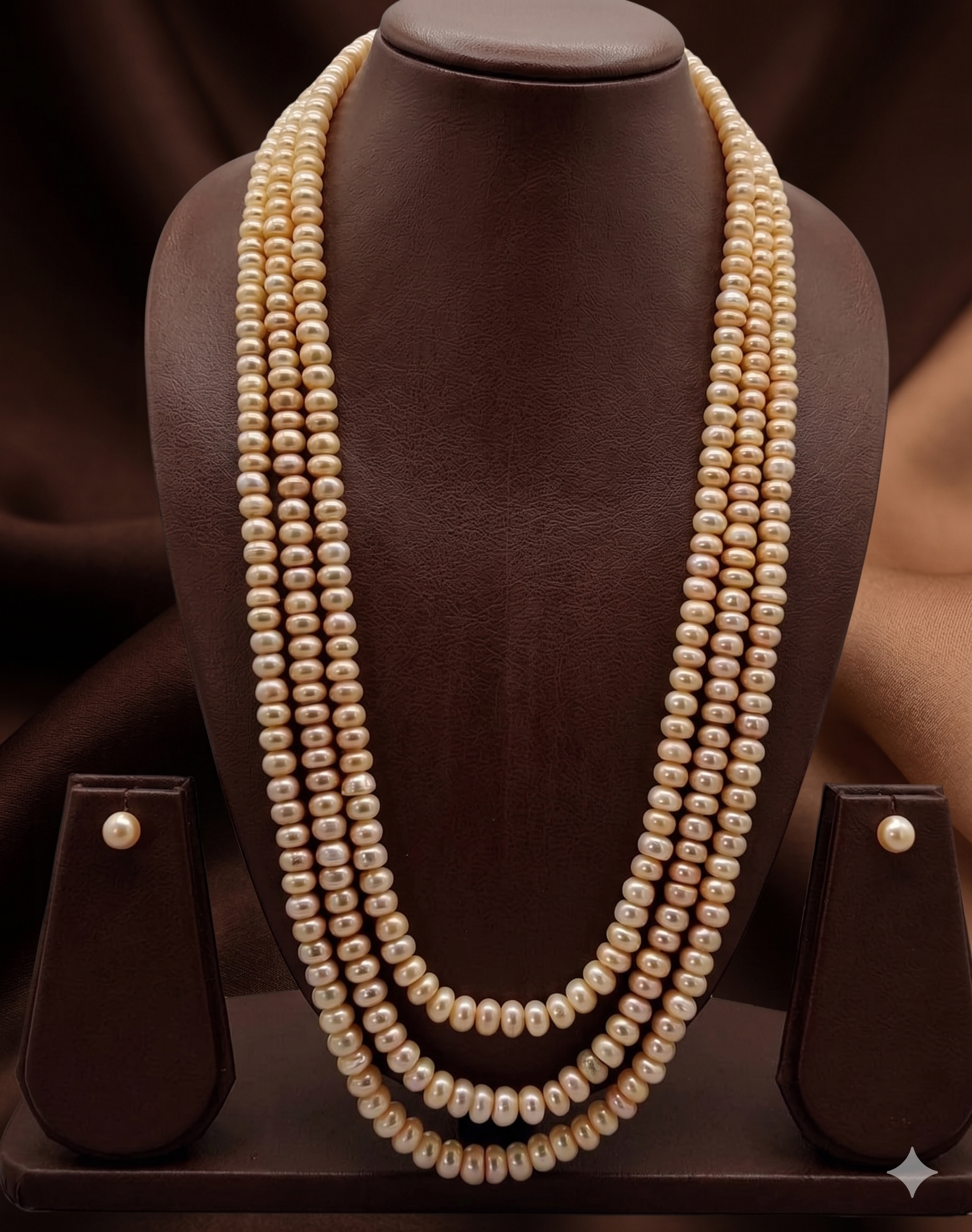 Layered Pearl Elegance Necklace