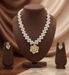 Freshwater Pearl Pendant Necklace & Earrings Set