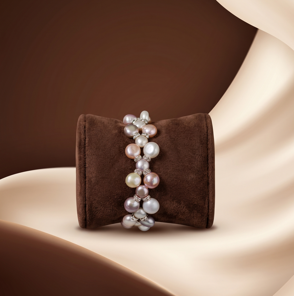 Celina Multi-Hue Pearl Bracelet