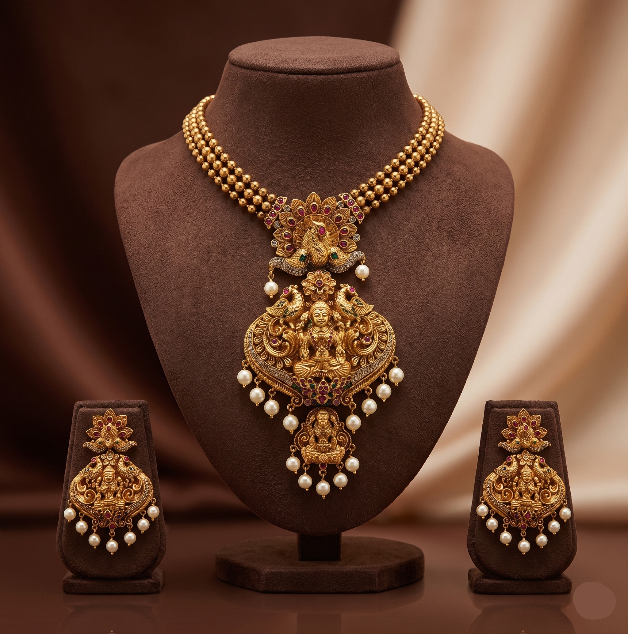Lakshmi Necklace Set