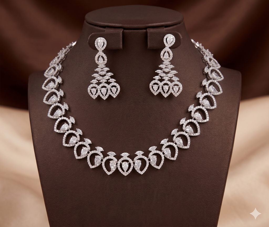CZ Necklace Set