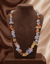 Earthstone Mosaic Chip Bead Necklace