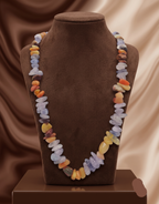 Earthstone Mosaic Chip Bead Necklace