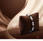 Celine Dual-Tone Pearl Bracelet