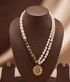 Pearl Heritage Circle Pendant Set