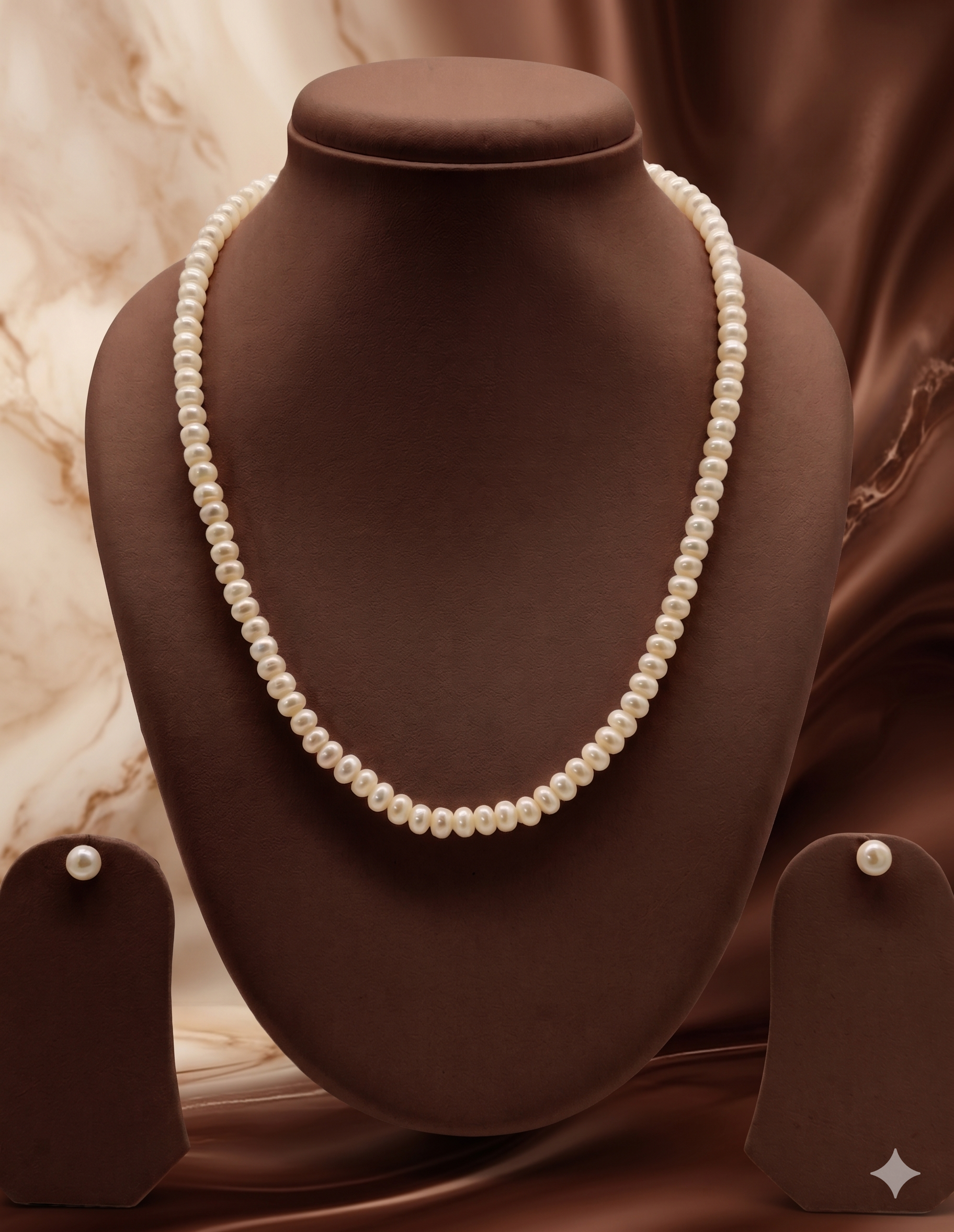 Ivory Streamline Pearls Necklace