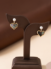 Amour Pearl Heart Earrings