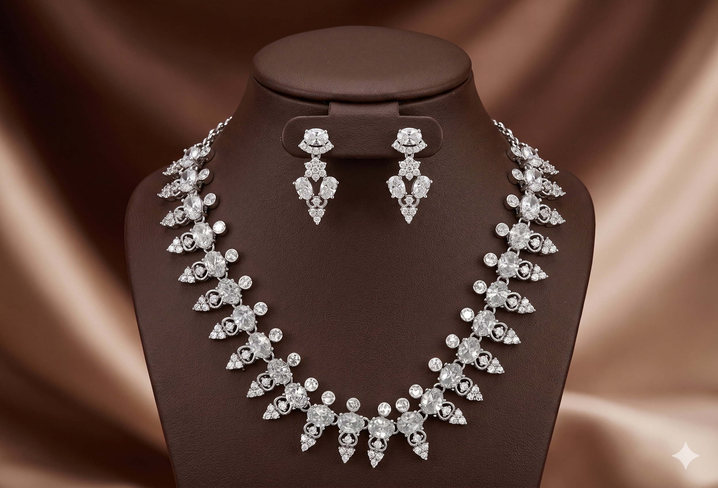 CZ Necklace Set
