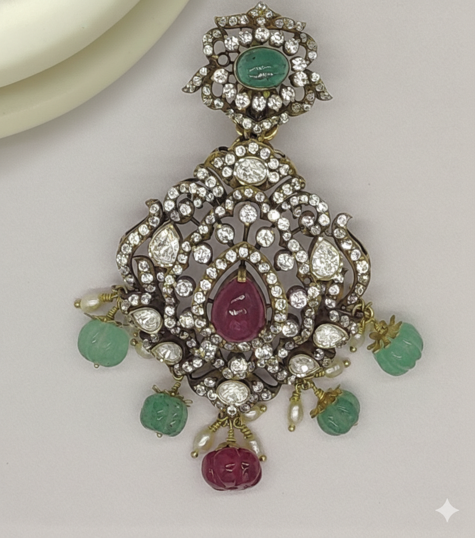 JAGDAMBA GOLD PENDENT JGP20128