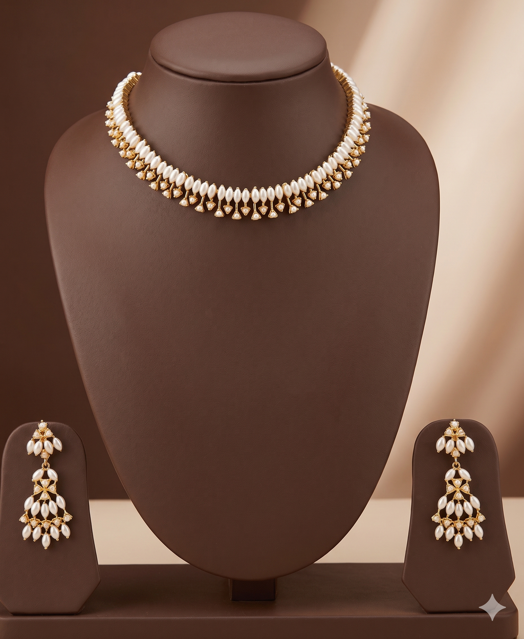 Handcrafted Natural pearl Necklace