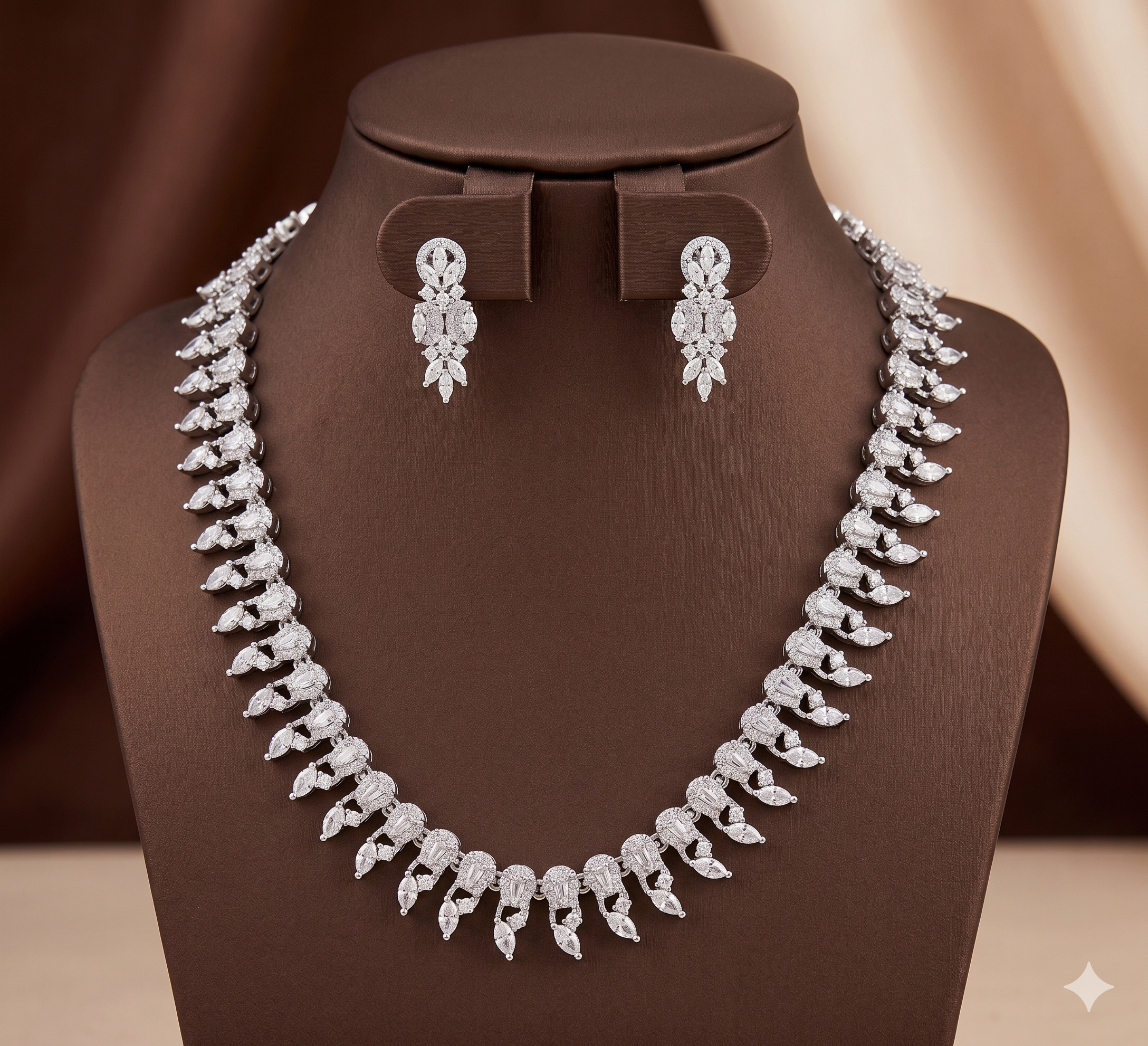 CZ Necklace Set