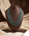 Evergreen Grace Multi-Strand Beaded Stone Necklace