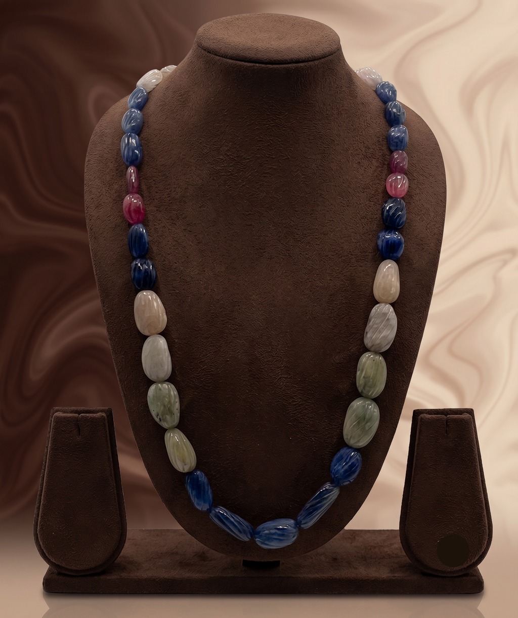 Nature�s Palette � Multicolor Gemstone Bead Necklace