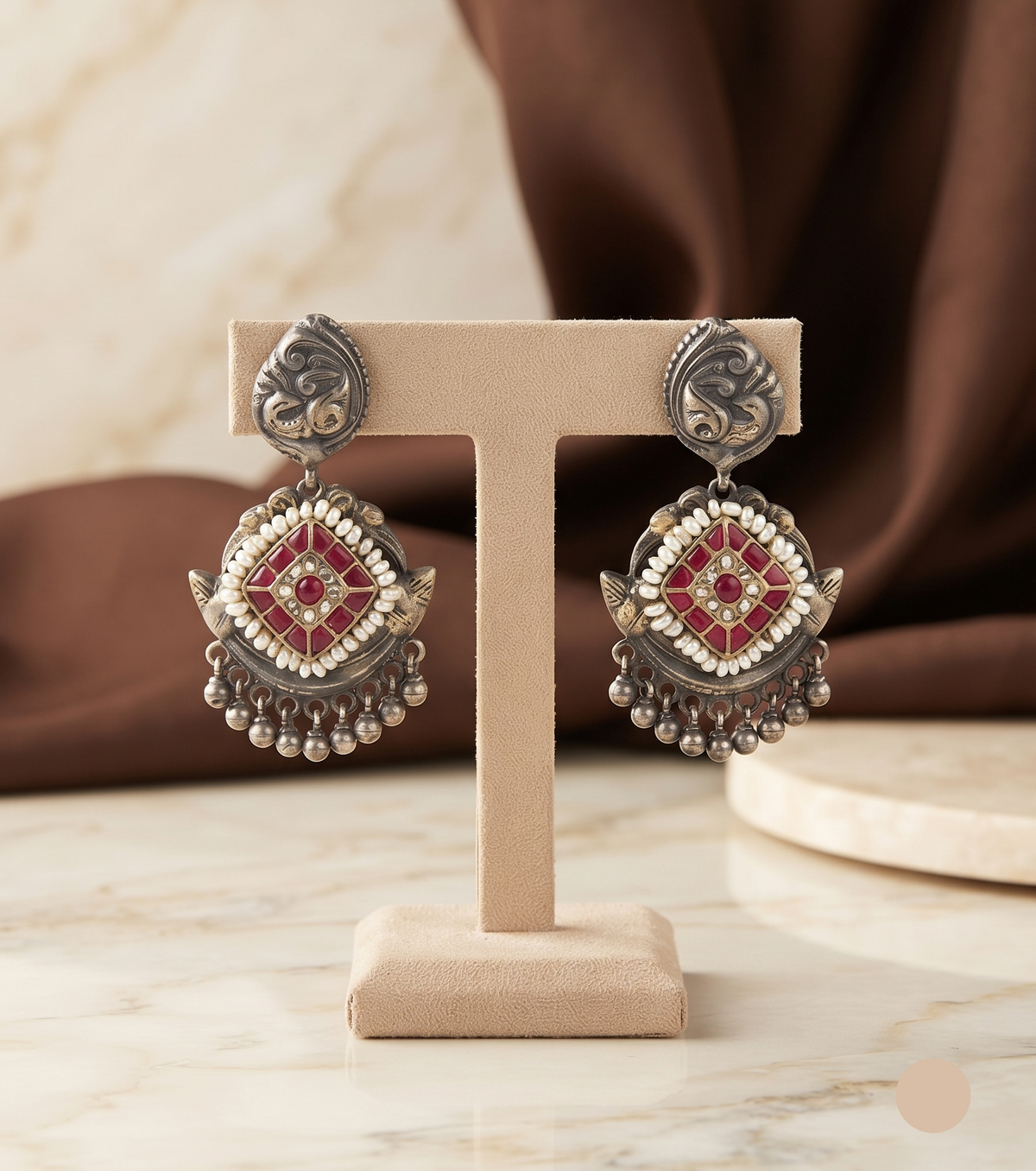 Red Heirloom Square Drops