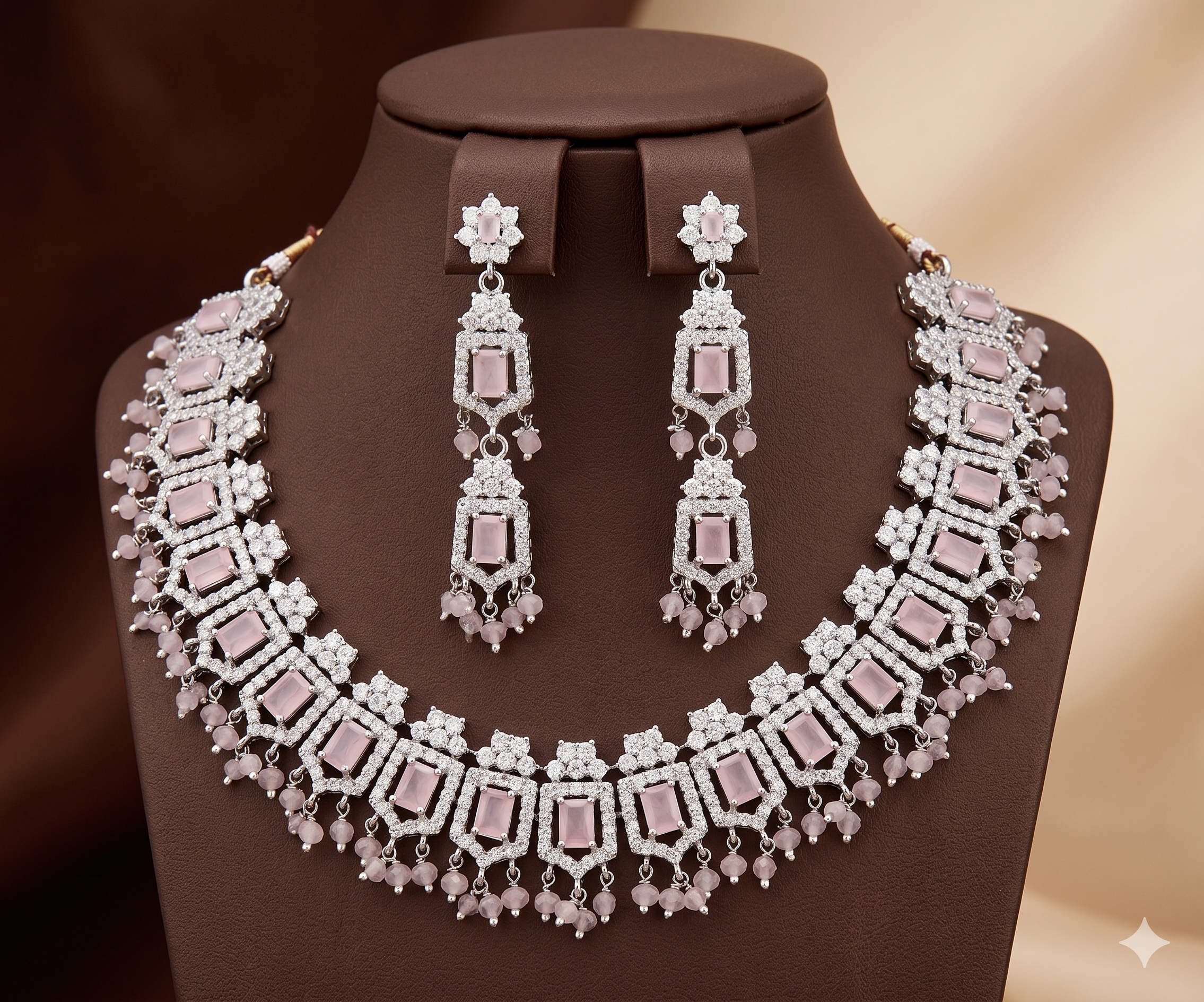 CZ Necklace Set