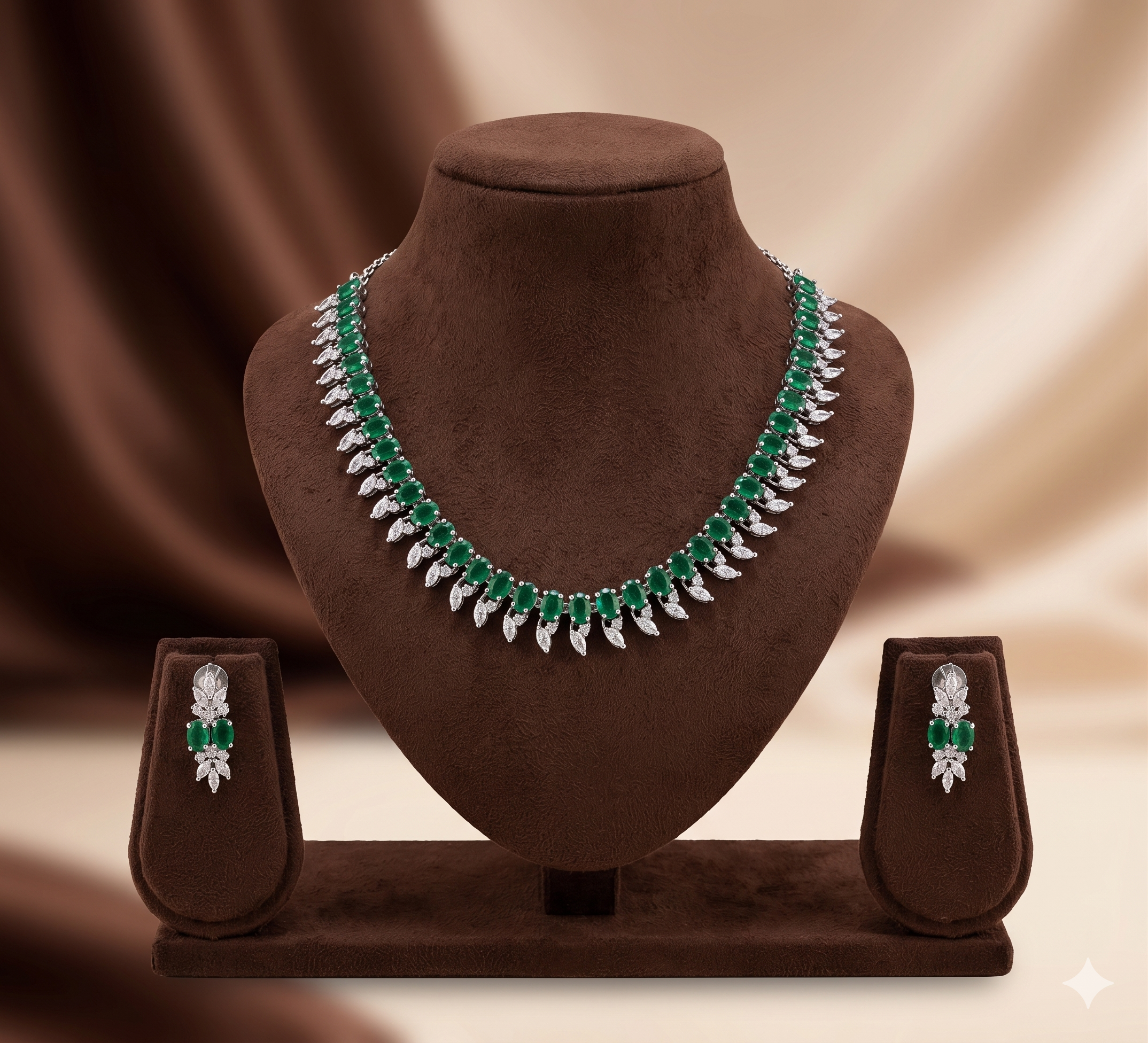 CZ Necklace Set