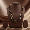 Rustic Pearl Meadow Freshwater Pearl Necklace Set