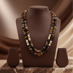 Rustic Pearl Meadow Freshwater Pearl Necklace Set