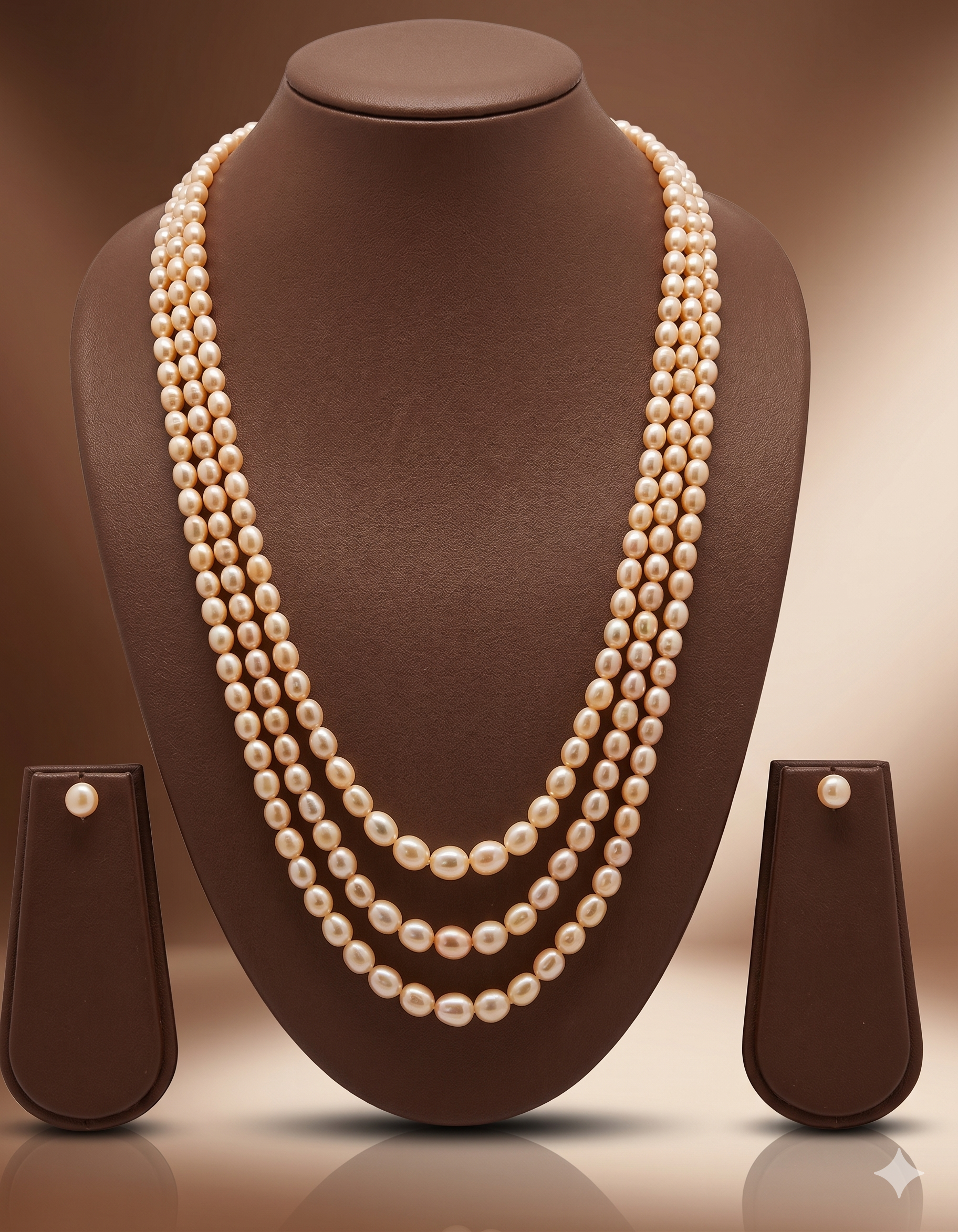 Layered Serenity Freshwater Pearl Necklace Set