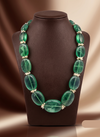 Dewdrop Green Fluorite Bead Necklace