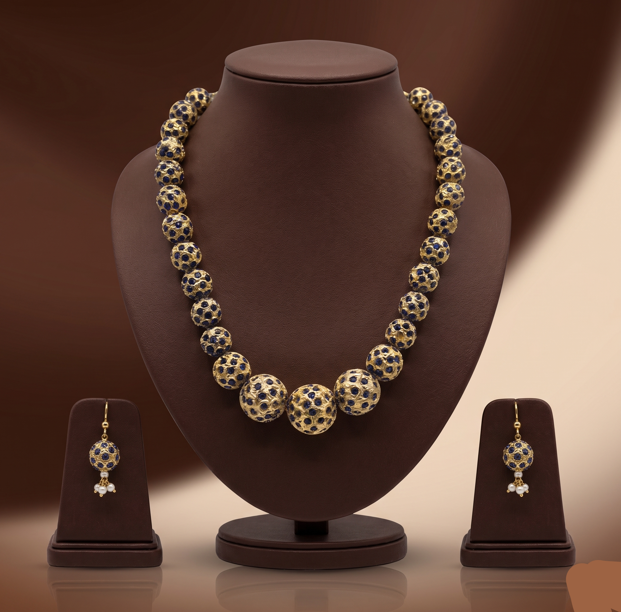 Blue Stones Balls Set