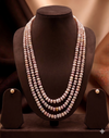 Pink Cascade Elegance Pearls Necklace