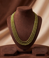 Sunbeam Elegance Yellow Gemstone Stone Necklace