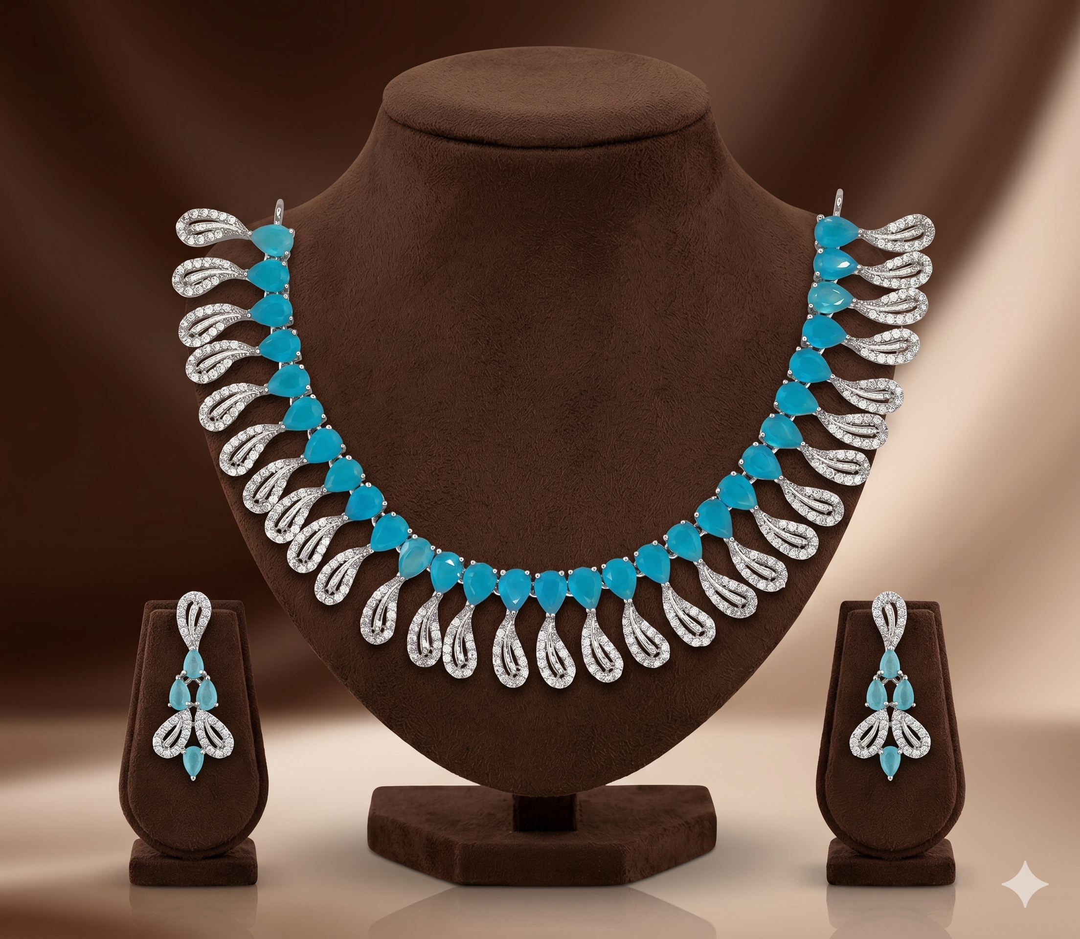CZ Necklace Set